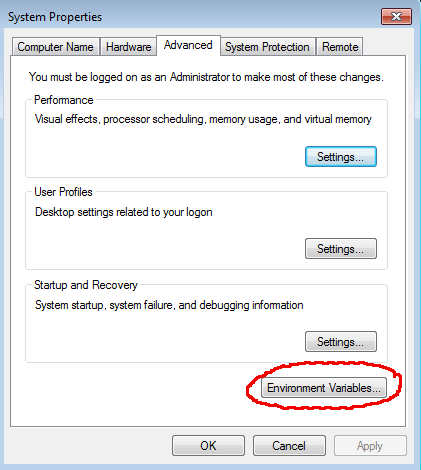 windows-7-environment-settings windows-7-environment-settings